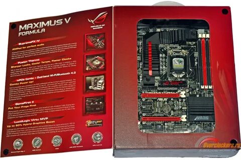 Красная материнская плата asus