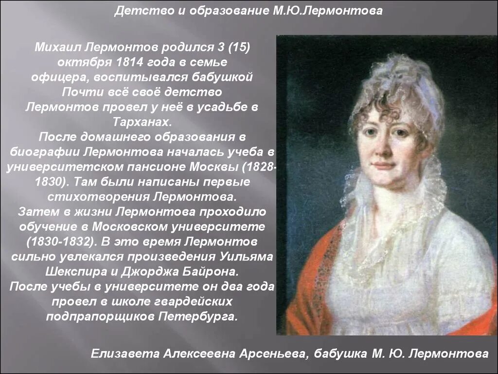 Сообщение о детстве м ю лермонтова. Михаил юрьевич лермонтов детство кратко. детство лермонтова презентация. лермонтов детство кратко. детство и образование м.ю. лермонтова.