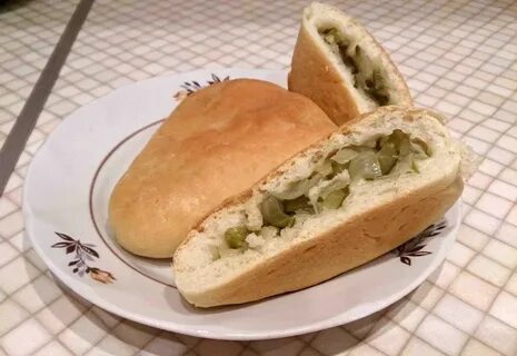 Тесто из соленых огурцов