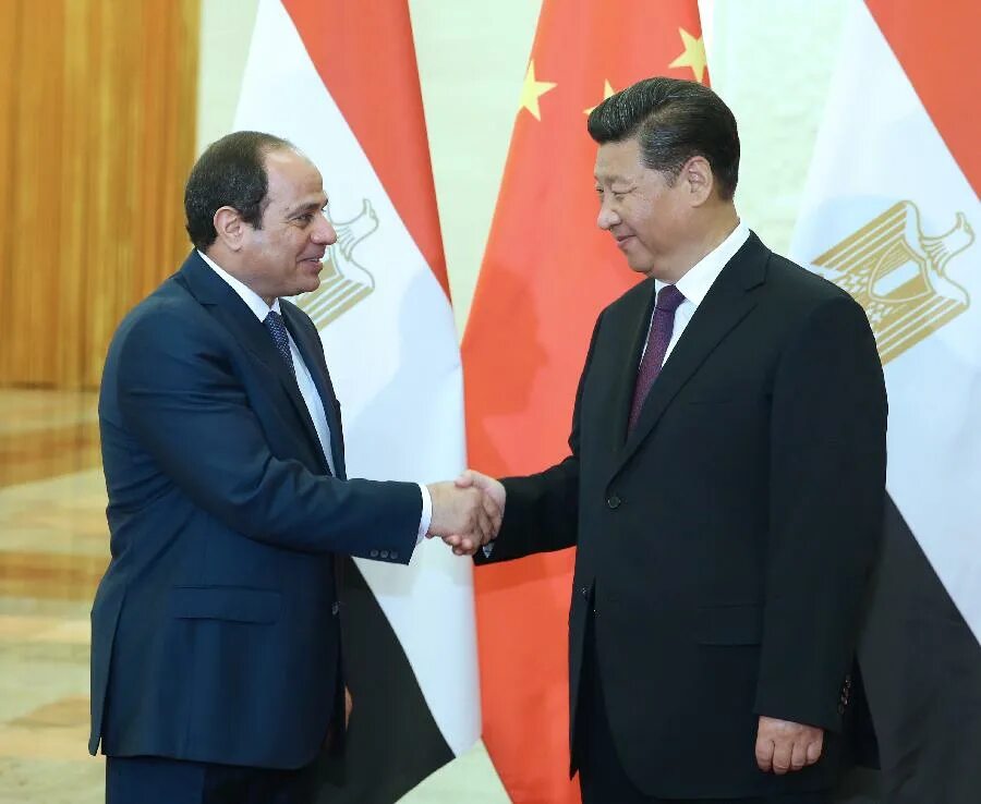 Китайский этап. Си Цзиньпин Египет. Египет и Китай. Си Цзиньпин Абдель Фаттах. Лидеры Китая и Египта.