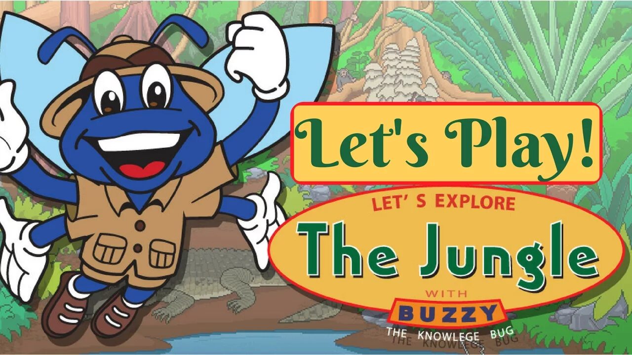 Lets explore. Let's explore Buzzy. Lets explore the Jungle with Buzzy. Exploring Jungle. Lets go Jungle Arcade.