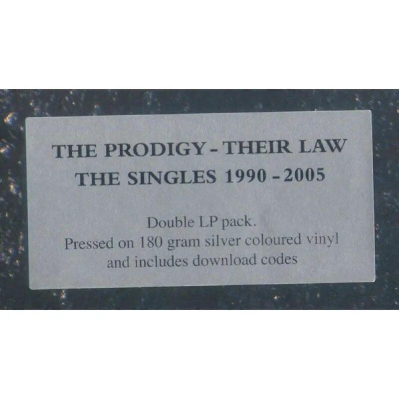 The Prodigy their Law the Singles 1990-2005. The Prodigy - their Law - the Singles 1990-2005 Silver Vinyl (2lp). Prodigy their Law. The Prodigy - their Law: the Singles 1990-2005 download.