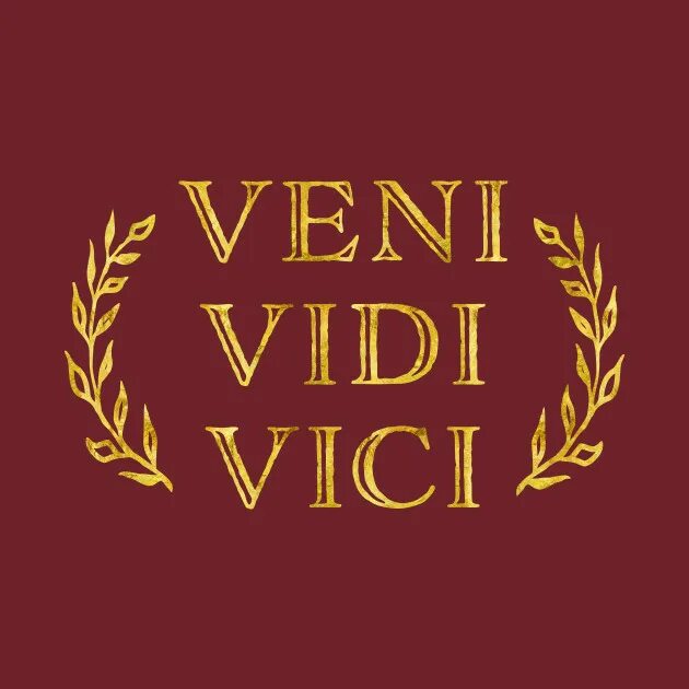 Выражение пришел увидел победил. Надпись Veni vidi Vici. Пришёл увидел победил на латыни.