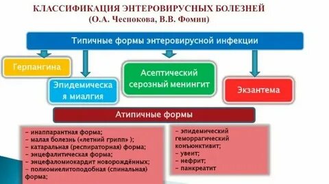 Энтеровирусная инфекция передача
