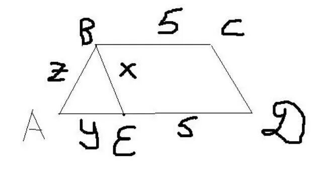 На стороне ad трапеция abcd. В трапезии absdменше основание. Прямоугольной трапеции диагональ перпендикулярна боковой стороне. В трапеции abcd основание ad в 3 раза больше основания bc. Через середины оснований трапеции проведена прямая.