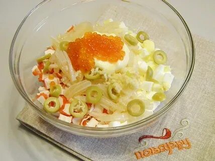 Лазерсон салат из кальмаров