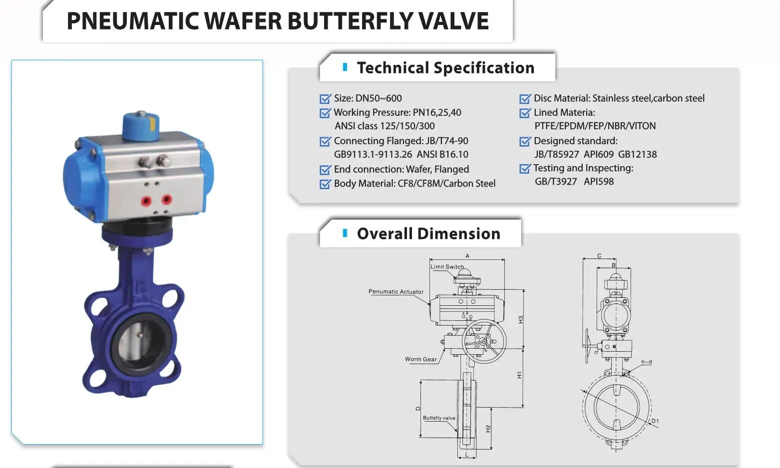 Dn50 pn16 клапан. Butterfly Valve dn50. Затвор дисковый поворотный dn50 pn16. Клапан с пневматическим приводом dn50. Затвор dn50 pn16.