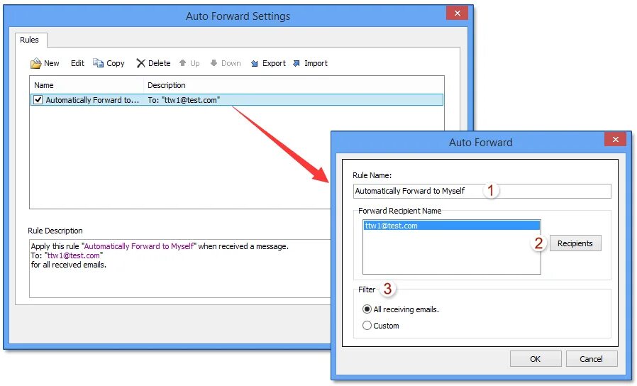 Auto email