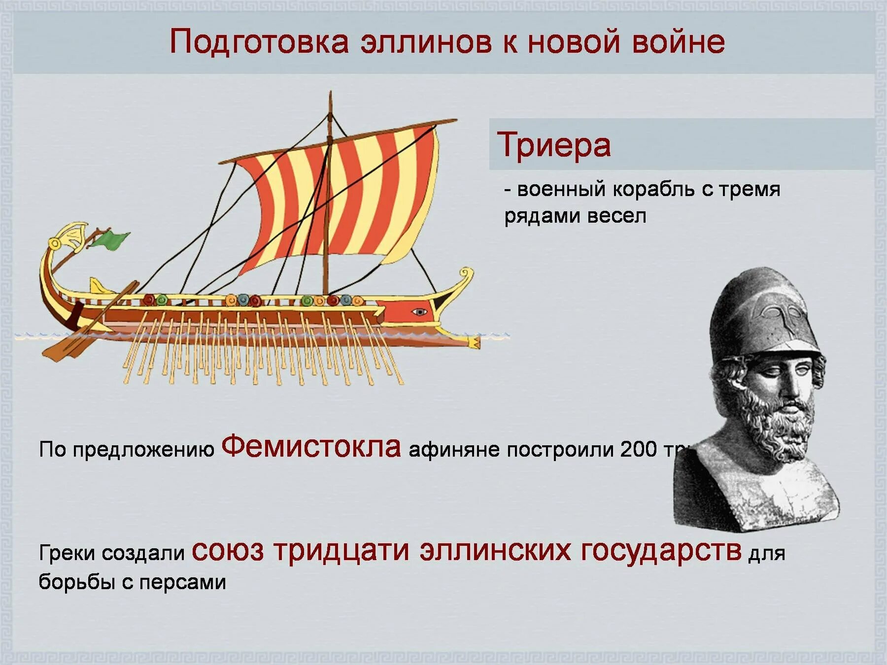 Тест по истории нашествие персидских войск. Фемистокл Саламинское сражение. Трирема боевой корабль. Саламинское сражение Ксеркс. Триера корабль в древней Греции.