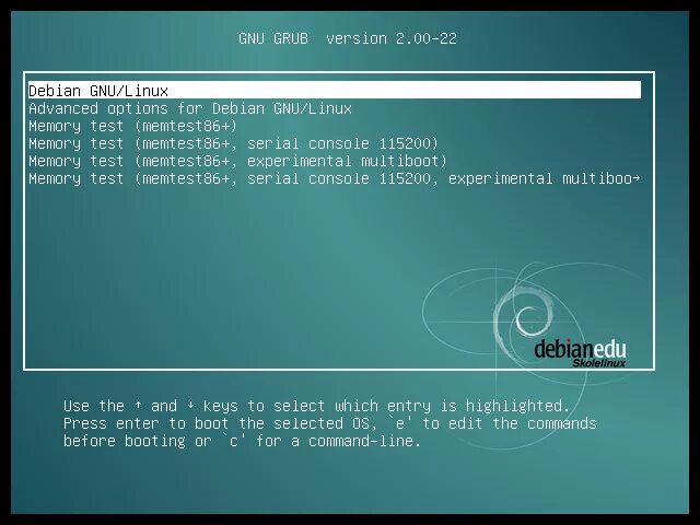 Grub me. Grub. gnu grub 2.06.