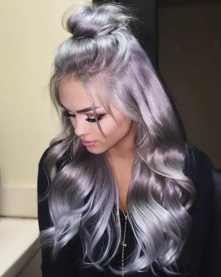 Pin by Dr. Godfrey Lambwell on Portraits Silver hair color, Grey hair color silv