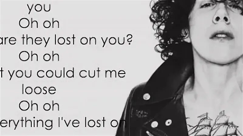 Перевод песни lost on you
