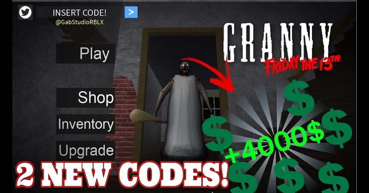Коды Granny Roblox