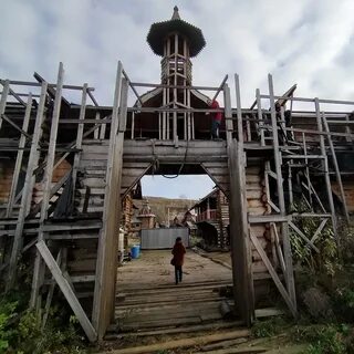 Где снимали последний богатырь корень