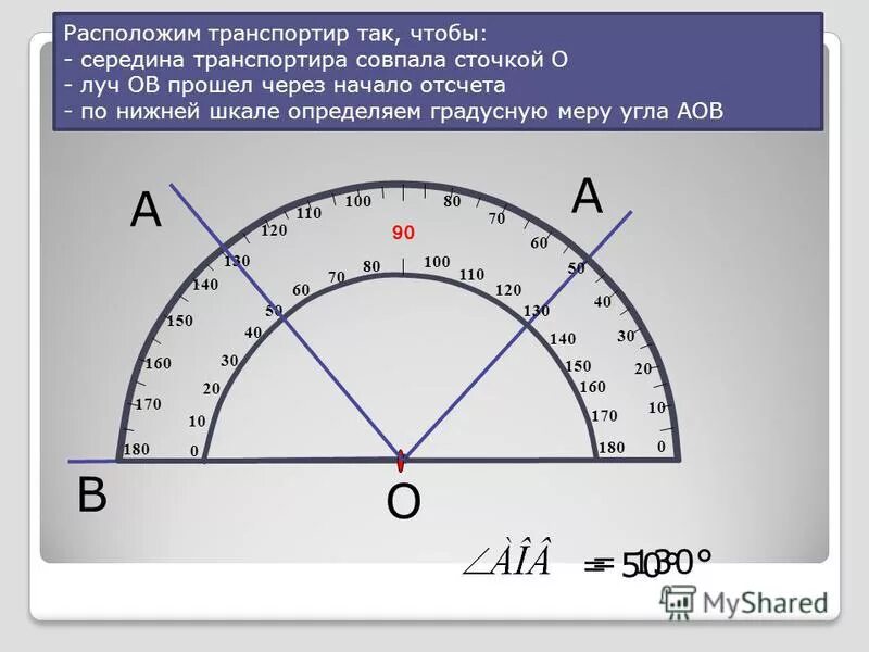 Как измерить угол без транспортира. Как измерять градусную меру. Определить градусную меру угла. Как определить угол. Угол можно определять в