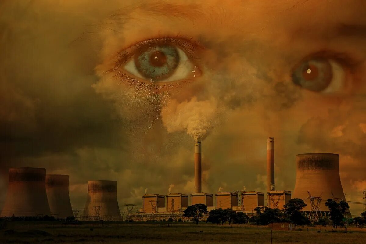 Загрязнение воздуха. Загрязнение окружающей среды. Атмосферное загрязнение. Плохая экология.