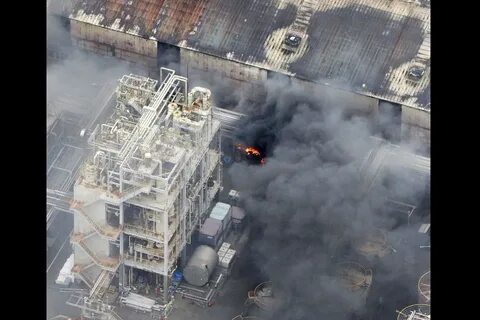 Пожар в японии