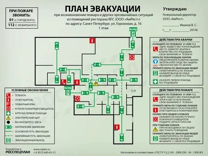 План эвакуации городов