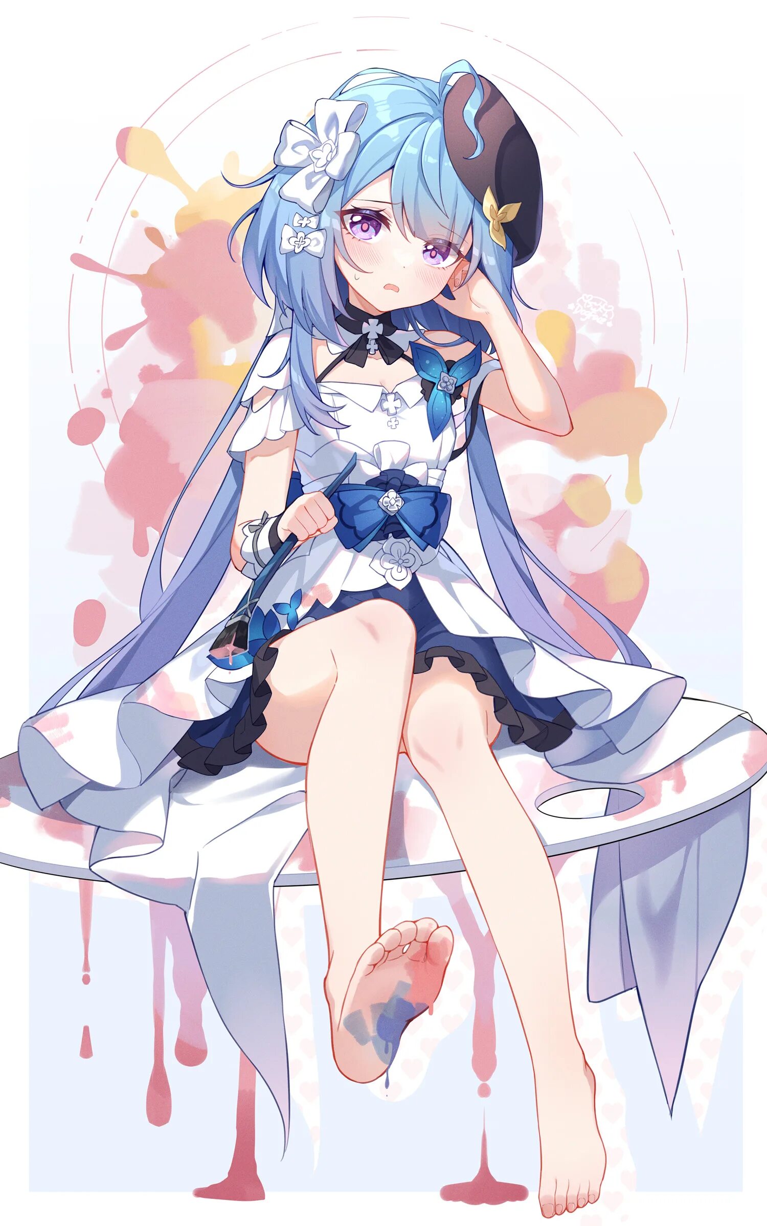 Honkai star rail march 7th. Kiana kaslana. Геншин feet. Геншин футфет. Kiana kaslana art.