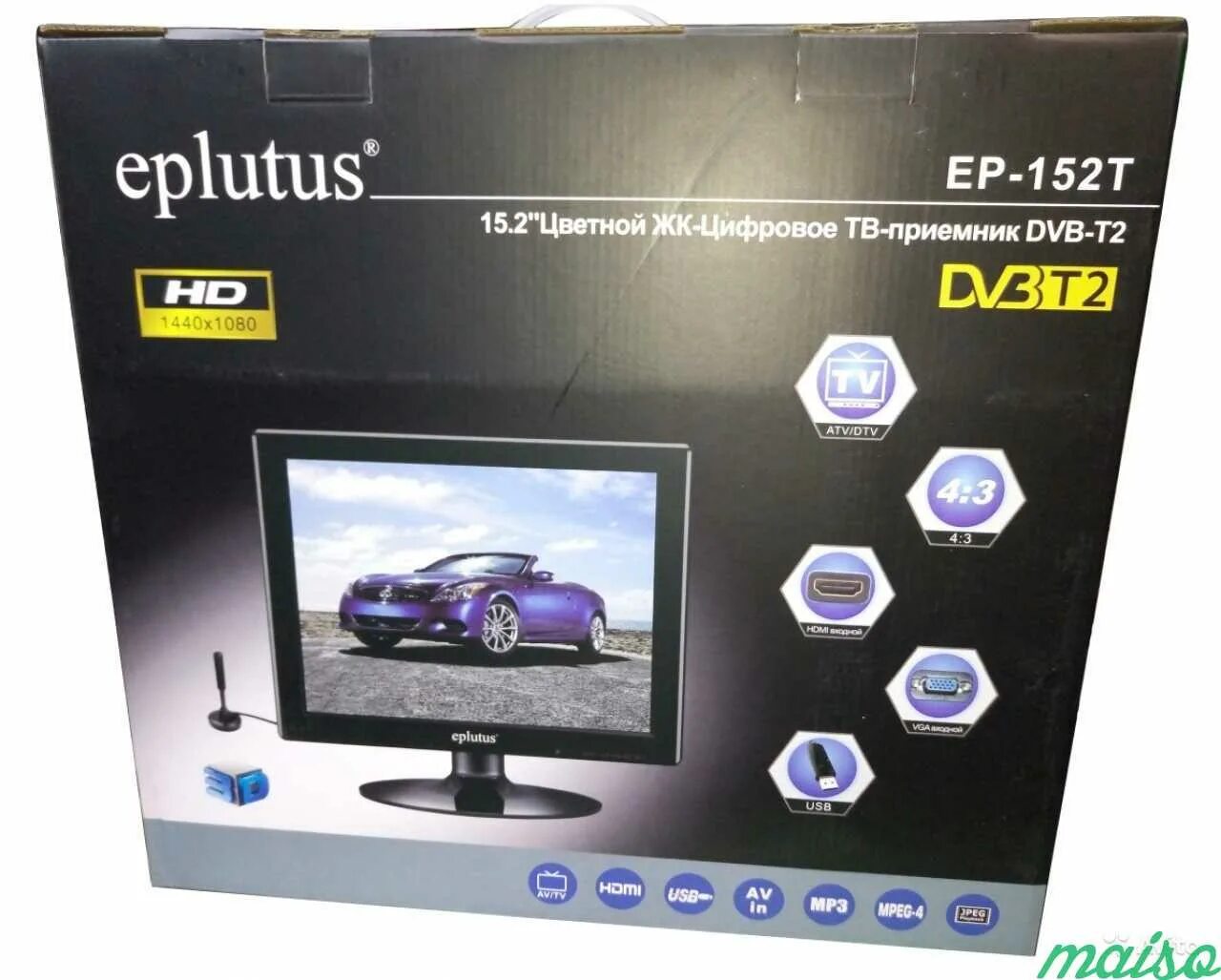 Eplutus dvb t2. Eplutus ep159t.