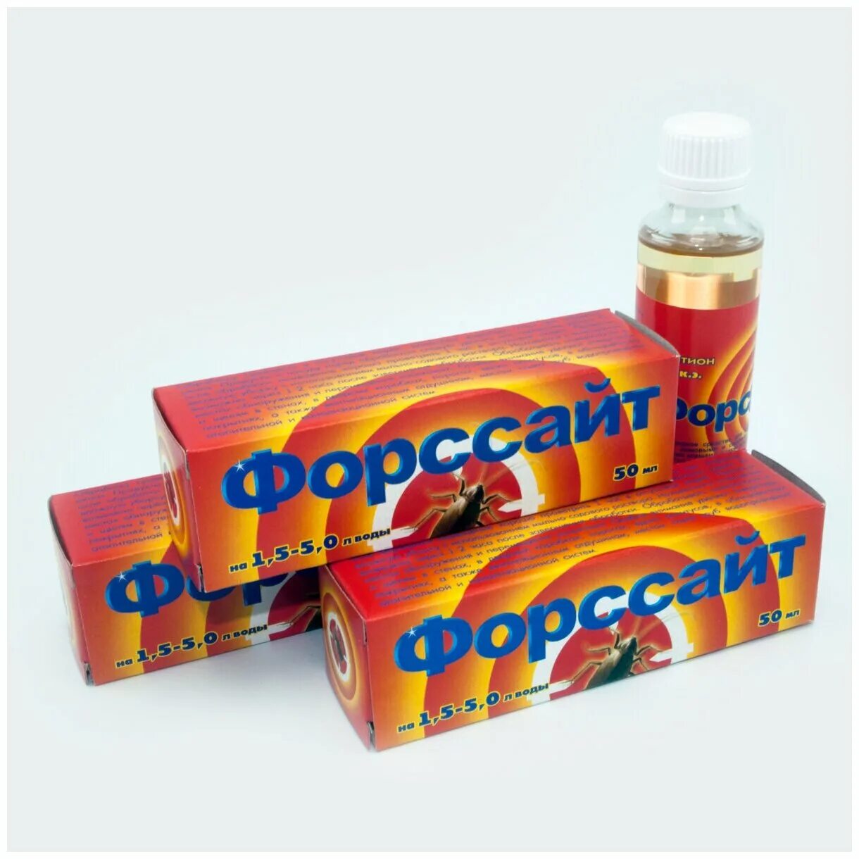 Форссайт. 0,5л, 1 шт. Форс. Форссайт средство от клопов (фентион 25%) - 500мл. Форсайт от тараканов 500мл.