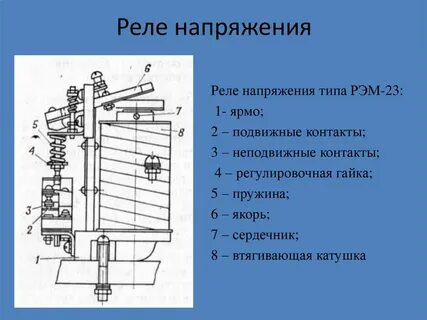 Реле тока принцип работы