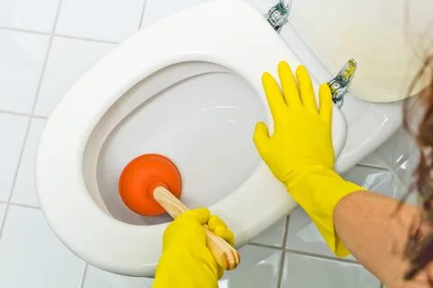 Как очистить желтый унитаз
