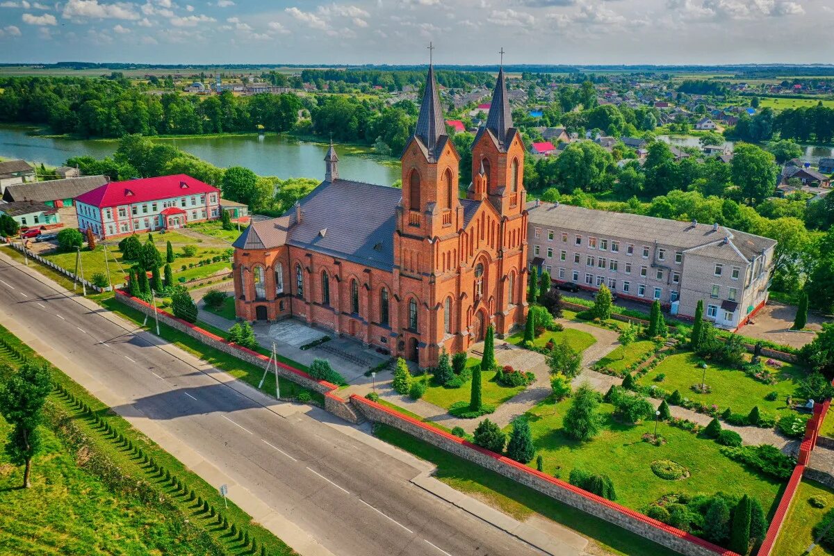 Минск миоры. Церковь вознесения девы марии (миоры).