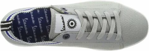 Amazon.com Vespa Unisex Low Trainers, Grey Grigio 95, 7 US Men Fashion Snea...