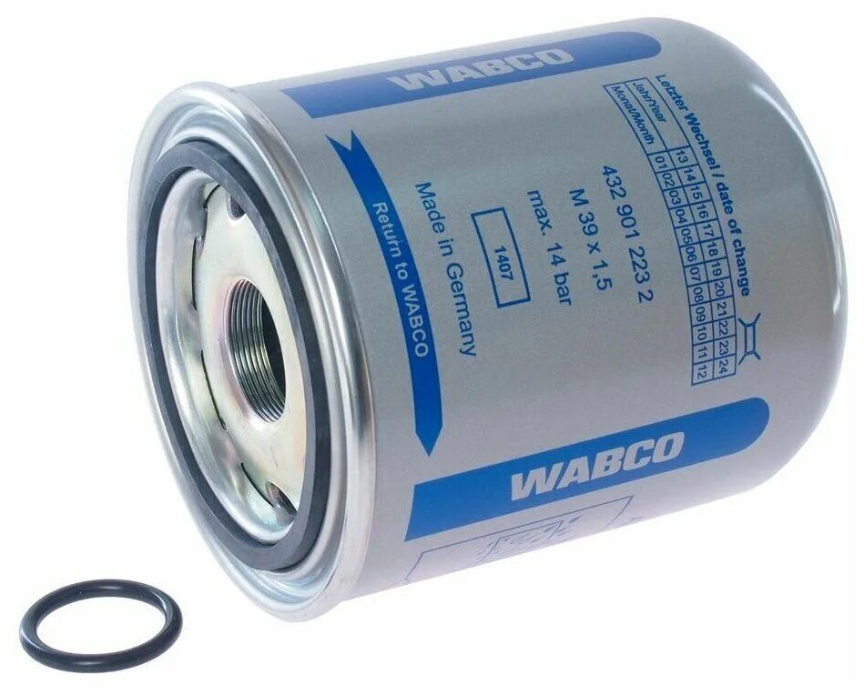 Фильтр осушителя цена. 4329012232 Фильтр осушителя WABCO. Фильтр патрон осушителя воздуха WABCO 4324102227. Фильтр осушитель воздуха ман ТГА. Картридж-фильтр осушителя WABCO 4324102227.