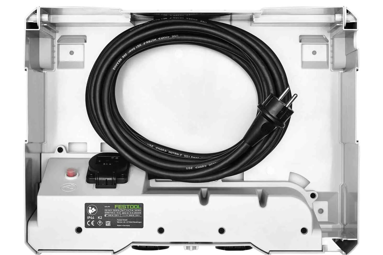 Sys air. Удлинитель festool. портал-удлинитель электрический, в систейнере sys-ph. 577155 festool. sys-powerhub sys-ph.