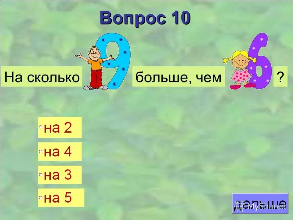 Насколько высоко. Занятие тема насколько больше на сколько меньше.