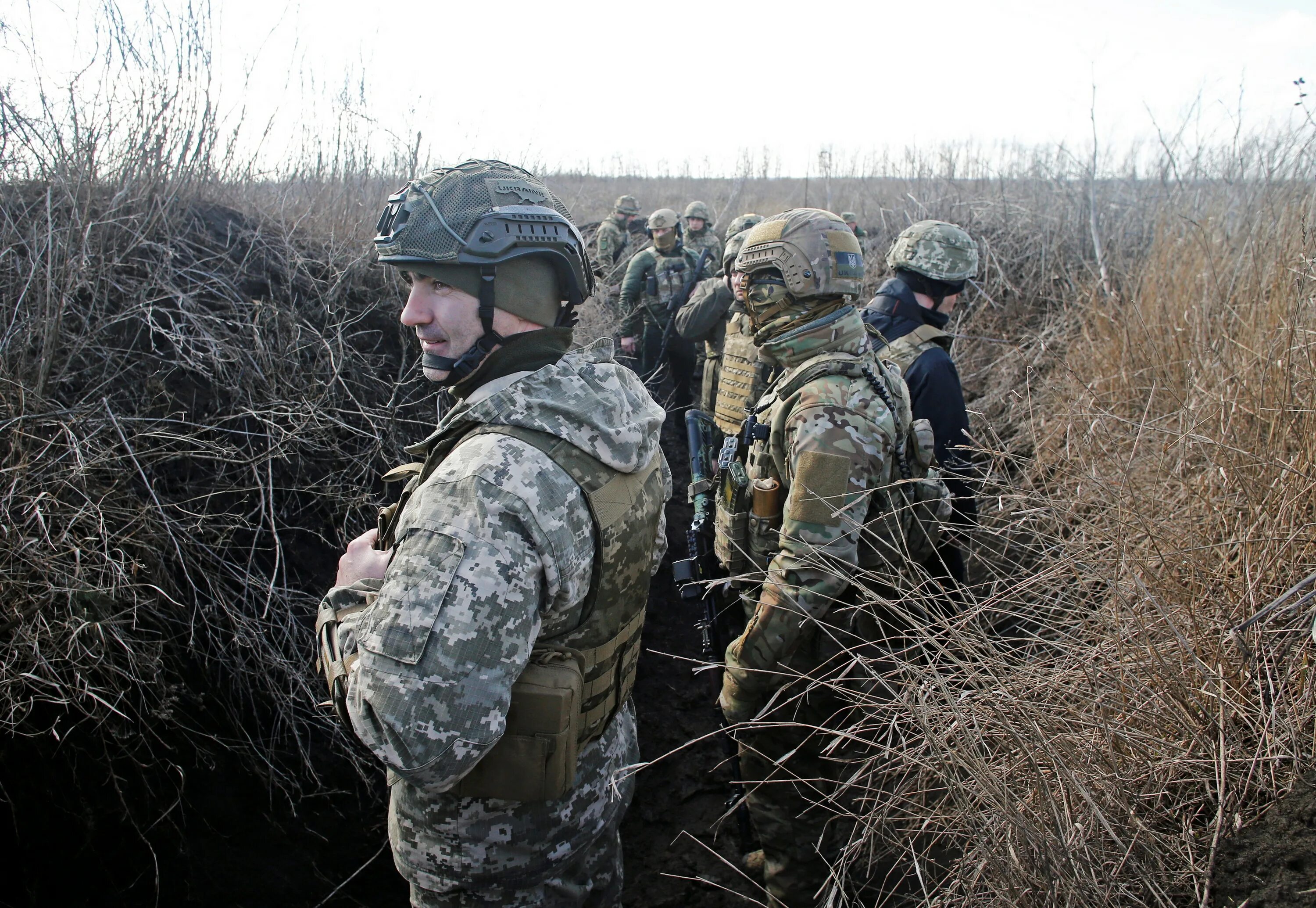 ВСУ на Донбассе. Российские силовики.