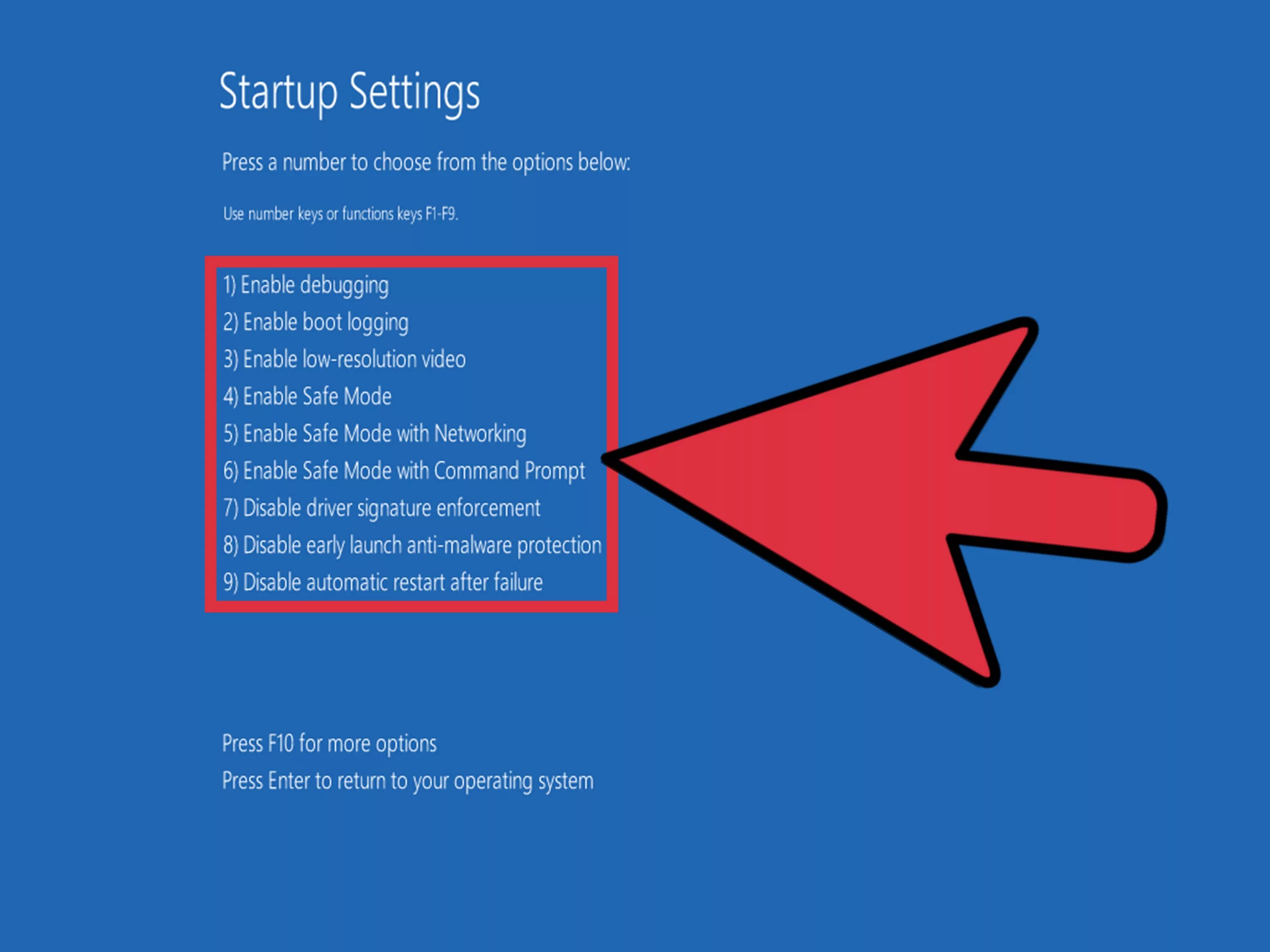 Enable safe mode. Windows 10 safe mode. startup settings windows 10. windows 10 boot in safe mode. how to enter safe mode in windows 10.