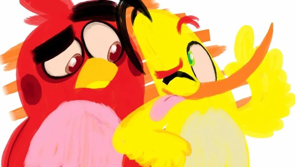 Birds rule 34. Чак x Рэд. Angry Birds. Ред и Чак арт. Angry Birds ред и Чак любовь.