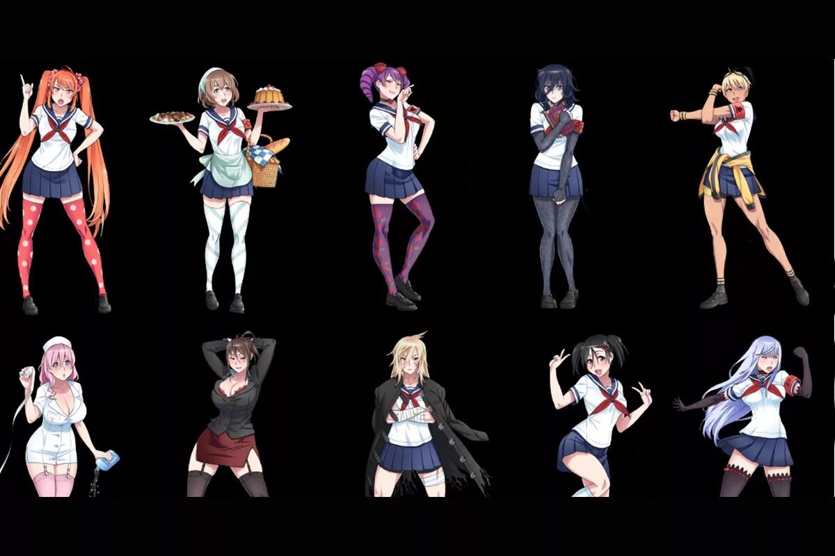 Yandere simulator игры на движке unity