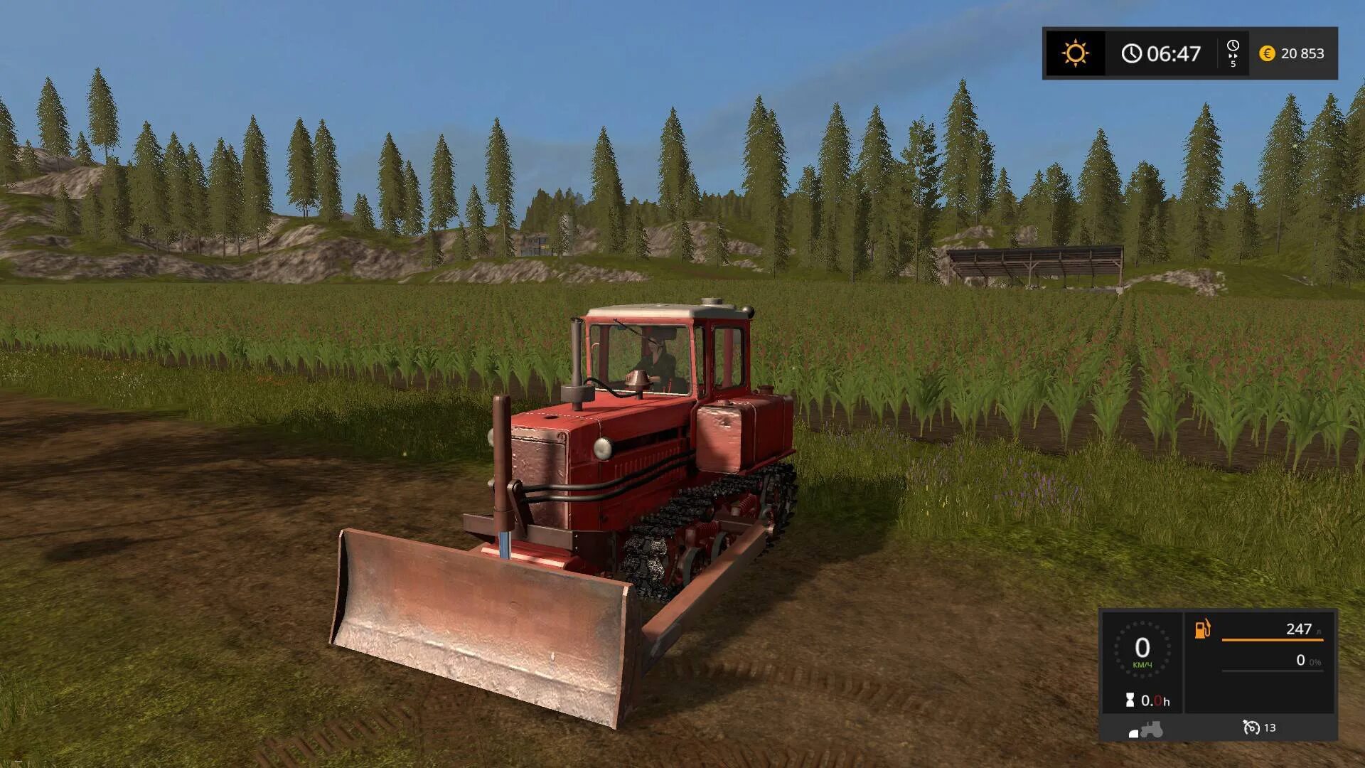 ДТ 75 для fs17. Фермер симулятор 17. Farming Simulator 1. Fs17 v1.0.