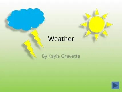 Weather презентации