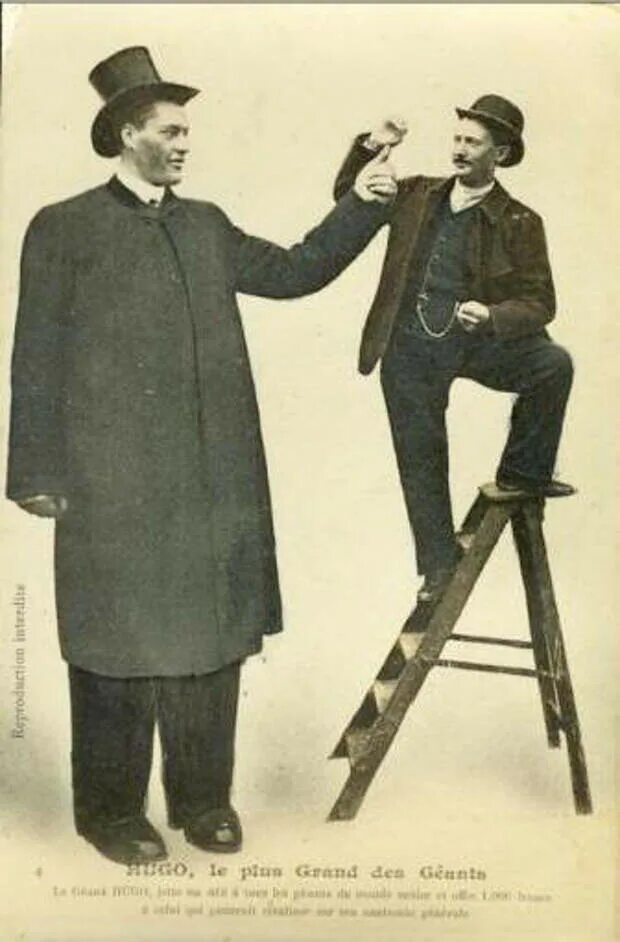 Люди гиганты из прошлого. Братья гюго великаны фото. Братья баптист и антуан гюго. Братья гиганты 19 век. Люди великаны 19 века.