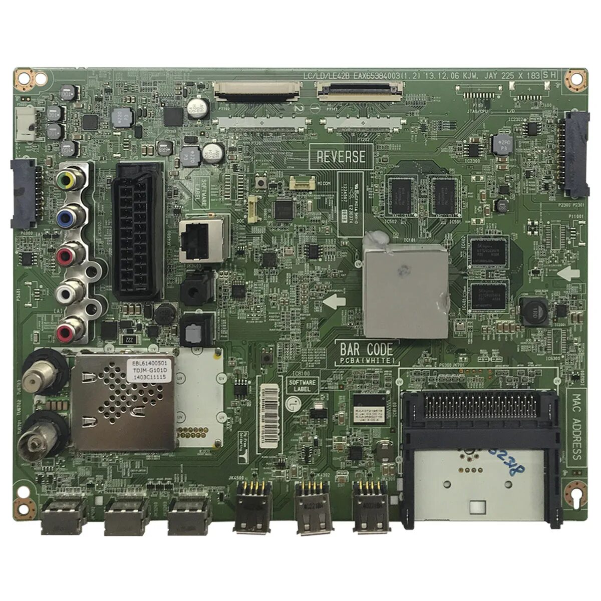 Eax65384003. Eax65384003 (1.2). LG 42lb675 main Board. Eax65384003 1.5.