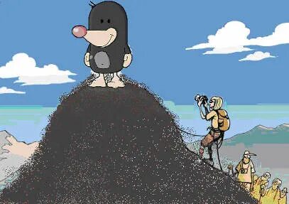 Make a mountain
