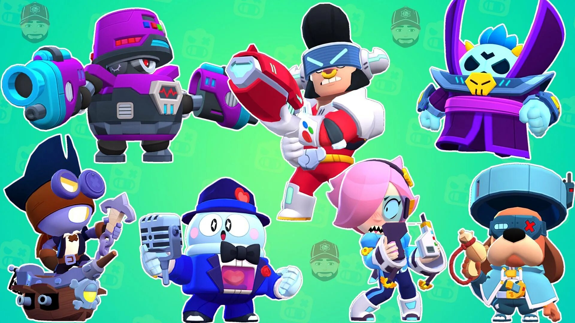 Brawl stars alpha. Герои Браво старс генерал Гавс. Генерал Гавс из Brawl Stars. Базз БРАВЛ. Браво старс бойцы и скины.