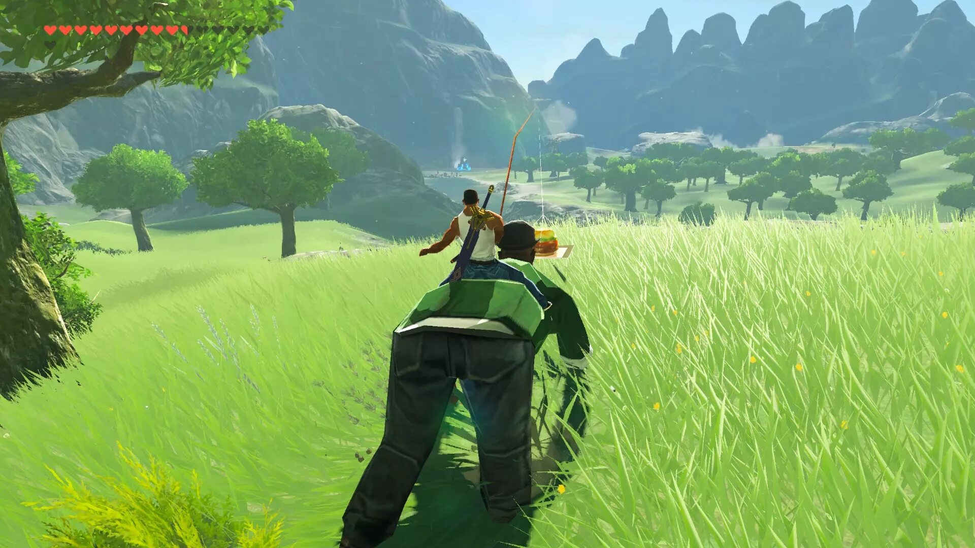 Zelda botw mods. Зельда Breath of the Wild. Зельда на ПК. Зельда камень Шиика. Ледженд оф Зельда брат оф вайлд.