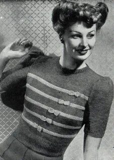 Vintage knitting