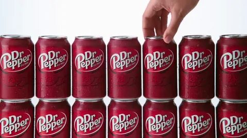 Dr Pepper Satisfying Cans Ad Commercial on TV.