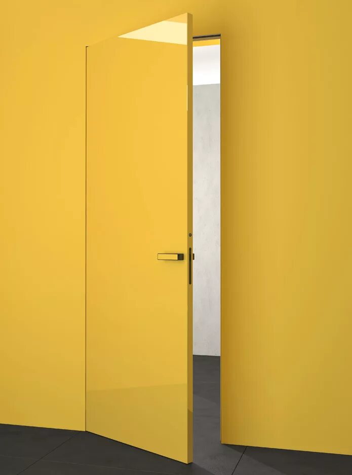 Flat door. Скрытый дверь. Желтые межкомнатные двери. Скрытые двери. Скрытые двери межкомнатные.