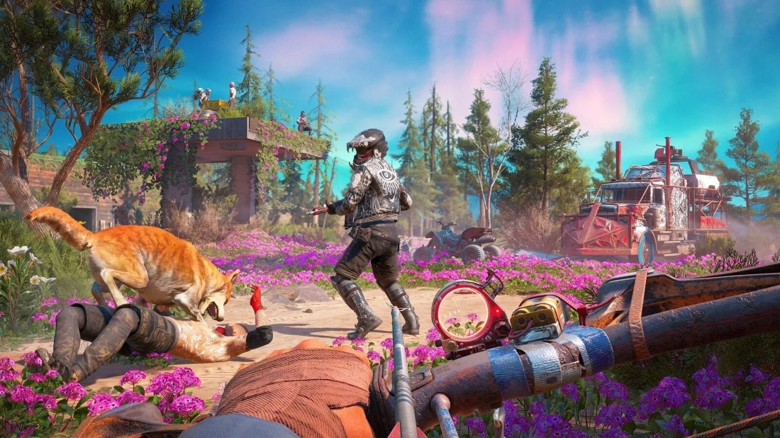 Far Cry New Dawn. Фар край Нью Доун. Far Cry New Dawn стрим. Фар край Нью давн геймплей. Фар край 6 пс 4