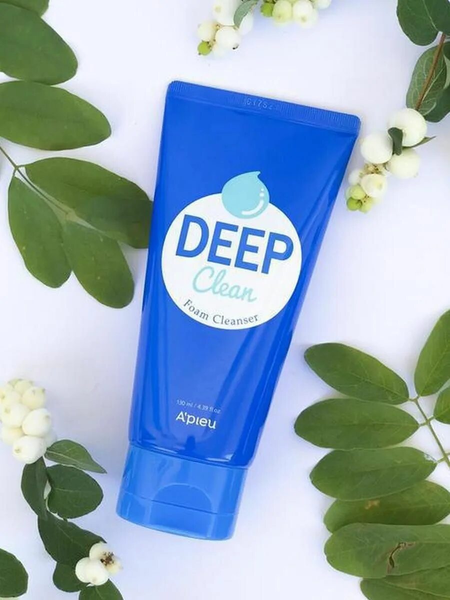 Deep cleanser foam. A'PIEU Deep clean Foam Cleanser (130 ml). A'PIEU пенка для умывания Deep clean. A'PIEU пенка для глубокого очищения пор Deep clean Foam Cleanser Pore, 130 мл. A'PIEU Deep clean Foam Cleanser 130ml - whipping.