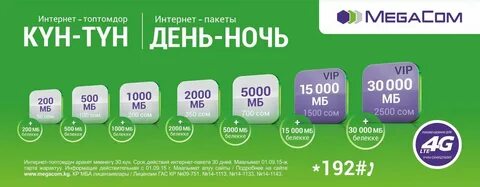 Интернет пакеты