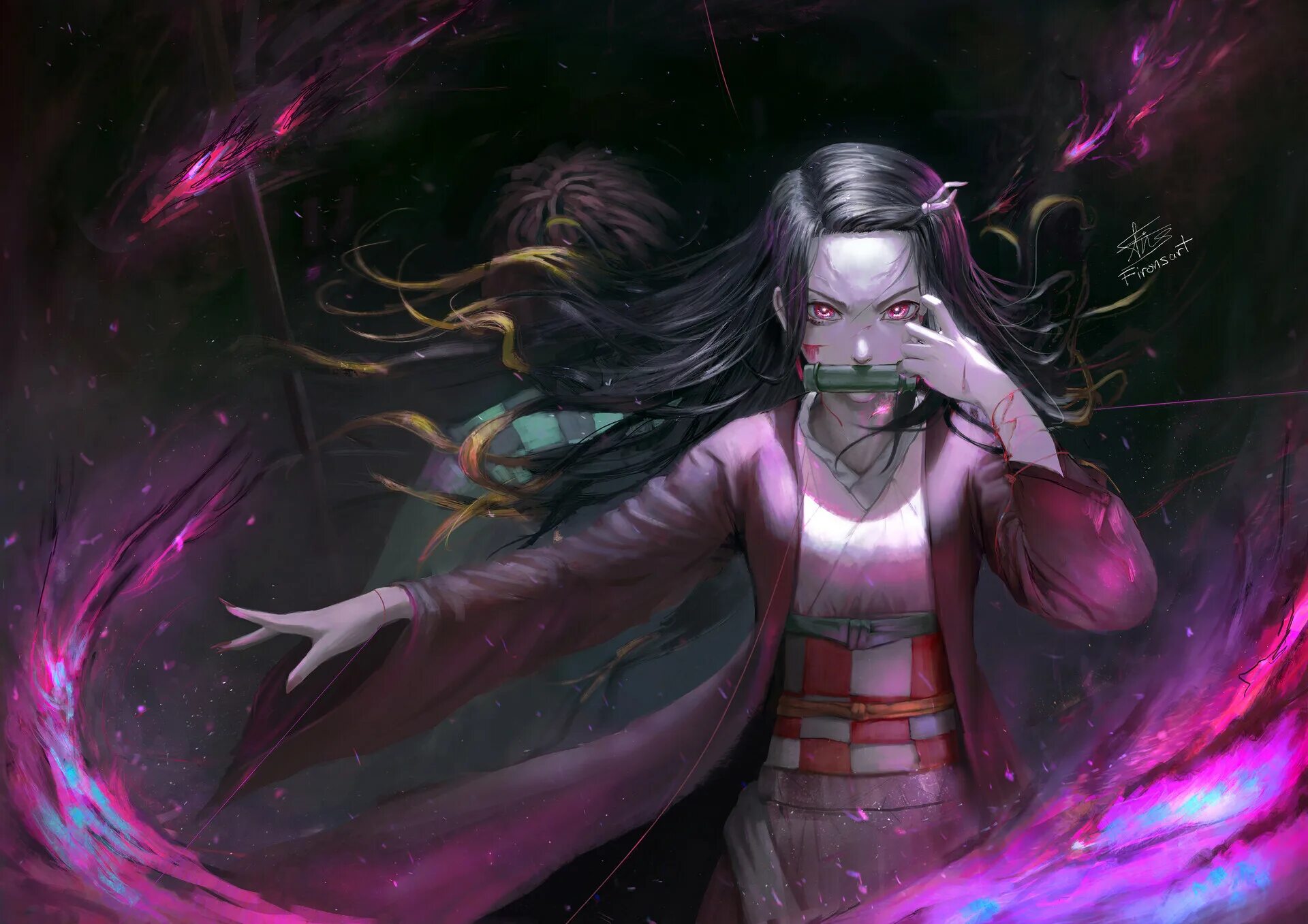 Крд незуко. Крд незуко. Назуко камадо аниме. Ханако камадо клинок рассекающий демонов. Крд незуко.